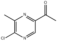 Ethanone, 1-(5-chloro-6-methyl-2-pyrazinyl)- Struktur