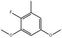 Benzene, 2-fluoro-1,5-dimethoxy-3-methyl- Struktur