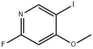 2-Fluoro-5-iodo-4-methoxypyridine Struktur