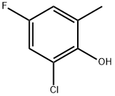 Phenol, 2-chloro-4-fluoro-6-methyl- Struktur