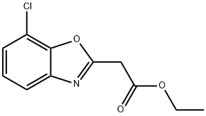 Ethyl 7-chlorobenzo[d]oxazole-2-acetate Struktur