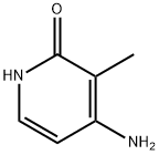 4-Amino-2-hydroxy-3-methylpyridine Struktur