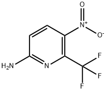 2-Pyridinamine, 5-nitro-6-(trifluoromethyl)- Struktur