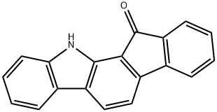 INDENO[2,1-A]CARBAZOL-12(11H)-ONE 結(jié)構(gòu)式