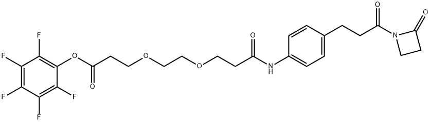 AZD-PEG2 -PFP Struktur