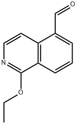 5-Isoquinolinecarboxaldehyde, 1-ethoxy- Struktur