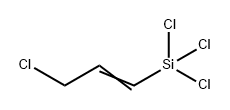 Silane, trichloro(3-chloro-1-propen-1-yl)- Struktur