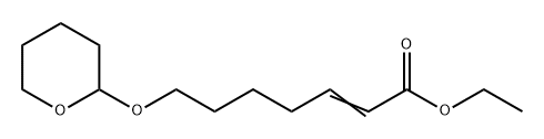 2-Heptenoic acid, 7-[(tetrahydro-2H-pyran-2-yl)oxy]-, ethyl ester