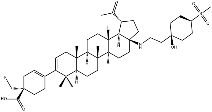 化合物 HIV-1 INHIBITOR-52, 1818868-23-3, 結構式