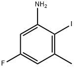 5-Fluoro-2-iodo-3-methylaniline Struktur