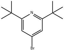 Pyridine, 4-bromo-2,6-bis(1,1-dimethylethyl)- Struktur