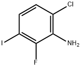 6-Chloro-2-fluoro-3-iodoaniline Struktur