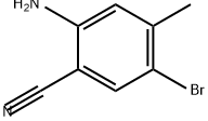 2-amino-5-bromo-4-methylbenzonitrile Struktur