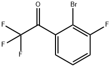 2'-Bromo-2,2,2,3'-tetrafluoroacetophenone Struktur