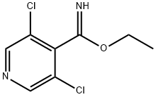 4-Pyridinecarboximidic acid, 3,5-dichloro-, ethyl ester