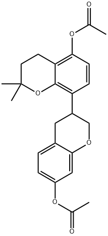 TETRAHYDROGLABRENEDIACETATE Struktur