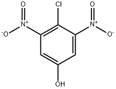 Phenol, 4-chloro-3,5-dinitro- Struktur