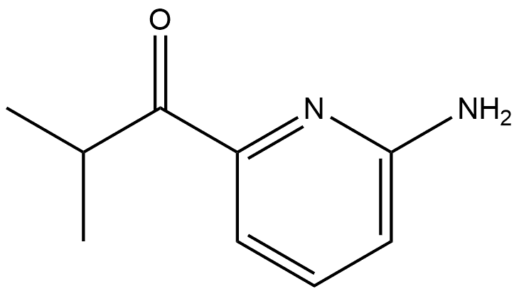 1-(6-Amino-2-pyridinyl)-2-methyl-1-propanone Struktur