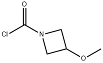 3-methoxyazetidine-1-carbonyl chloride Struktur