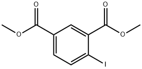 1,3-Benzenedicarboxylic acid, 4-iodo-, 1,3-dimethyl ester Struktur