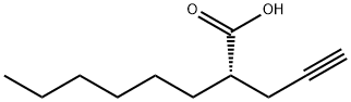 Octanoic acid, 2-(2-propyn-1-yl)-, (2S)-