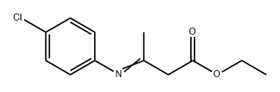 Butanoic acid, 3-[(4-chlorophenyl)imino]-, ethyl ester