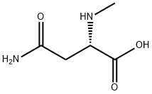 L-Asparagine, N2-methyl- Struktur