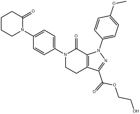 Apixaban Impurity 45 Struktur