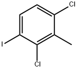 Benzene, 1,3-dichloro-4-iodo-2-methyl- Struktur