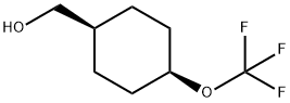 Cis-4-(trifluoromethoxy)cyclohexyl]methanol Struktur