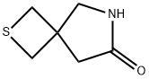 2-Thia-6-azaspiro[3.4]octan-7-one Struktur