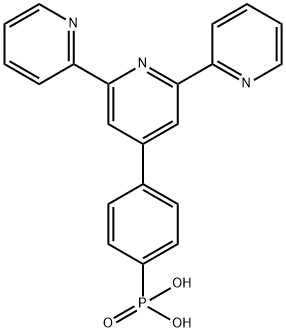 Phosphonic acid, P-(4-[2,2':6',2''-terpyridin]-4'-ylphenyl)- Struktur