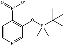 3-((tert-Butyldimethylsilyl)oxy)-4-nitropyridine Struktur