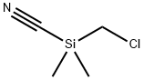 Silanecarbonitrile, 1-(chloromethyl)-1,1-dimethyl- Struktur