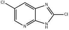 2,6-dichloro-3H-imidazo[4,5-b]pyridine Struktur