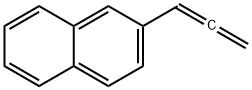 Naphthalene, 2-(1,2-propadien-1-yl)- Struktur