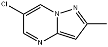 6-chloro-2-methylpyrazolo[1,5-a]pyrimidine Struktur