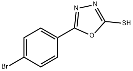 5-(4-BROMOPHENYL)-1,3,4-OXADIAZOLE-2-THIOL Struktur