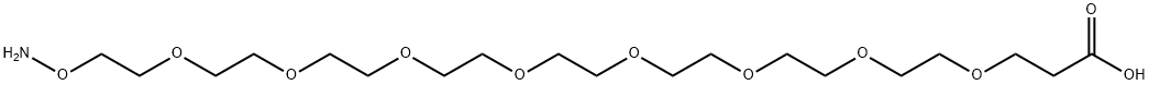 羥胺-八聚乙二醇-酸, 2055269-60-6, 結(jié)構(gòu)式