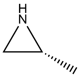 Aziridine, 2-methyl-, (1R,2R)-rel- (9CI) Struktur