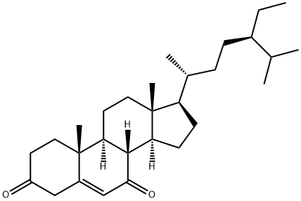 Stigmast-5-ene-3,7-dione Struktur