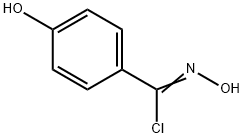 Benzenecarboximidoyl chloride, N,4-dihydroxy- Struktur