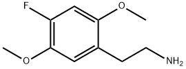 Benzeneethanamine, 4-fluoro-2,5-dimethoxy- Struktur