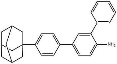 [1,1':3',1''-Terphenyl]-4'-amine, 4-tricyclo[3.3.1.13,7]dec-1-yl- Struktur