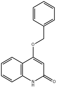 2(1H)-Quinolinone, 4-(phenylmethoxy)- Struktur