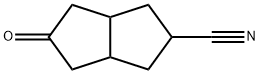 2-Pentalenecarbonitrile, octahydro-5-oxo- Struktur