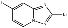 [1,2,4]Triazolo[1,5-a]pyridine, 2-bromo-7-fluoro- Struktur