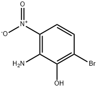 Phenol, 2-amino-6-bromo-3-nitro- Struktur