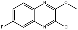 Quinoxaline, 3-chloro-6-fluoro-2-methoxy- Struktur