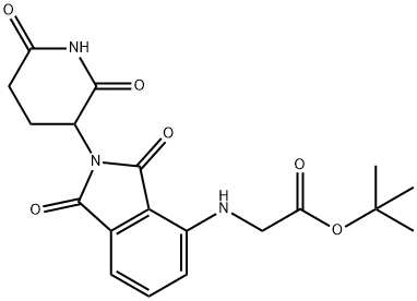 沙利度胺-NH-C2-NH-COO(T-BU) 結(jié)構(gòu)式